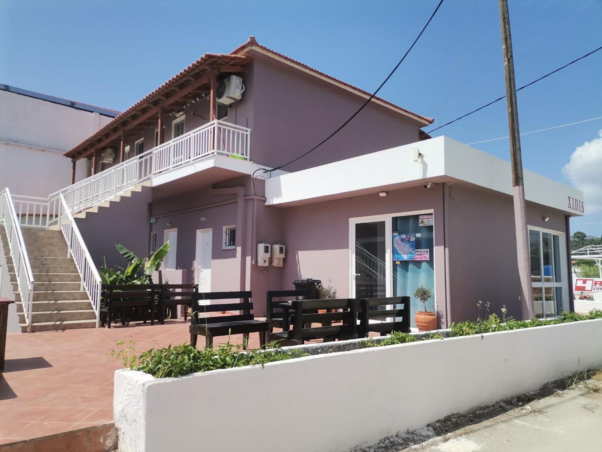 Xidis Hotel Laganas Eksteriør billede